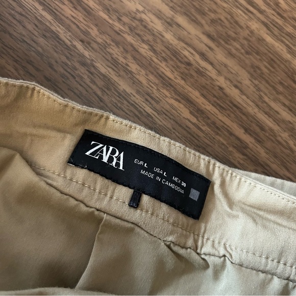 ❤️ Zara Women's Tan Skort L - Picture 5 of 10
